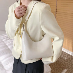 Pu Leather women Axillary bags ladies handbag female hobos Shoulder bag