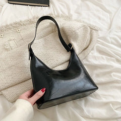 Pu Leather women Axillary bags ladies handbag female hobos Shoulder bag