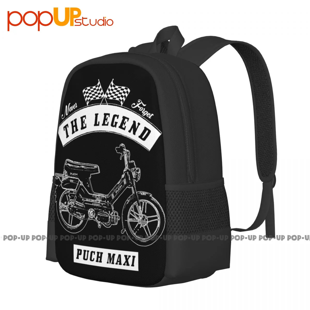 Puch Maxi Classic Cars Backpack Large Capacity Gymnast Bag