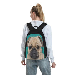 Pug Backpacks Men's Backpacks Bags For Women Schoolbag Anime Backpack