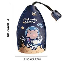 Cartoon Animals Printed Leather Car Pouch Wallet