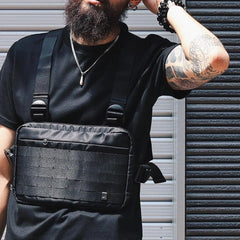 Punk Chest Rig Bag Tactical Military Crossbody Waist Bag