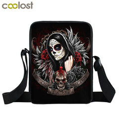Punk Gothic Girls Doll Angel Messenger Bag Women Handbag Ladies Shoulder Bags