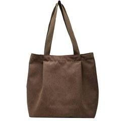 Large-Capacity Canvas Crossbody Bag for Girls - Casual Tote Shoulder Handbag