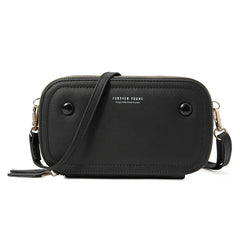 Classic Women Diagonal Purse Large Capacity Mobile Phone Crossbody Bag