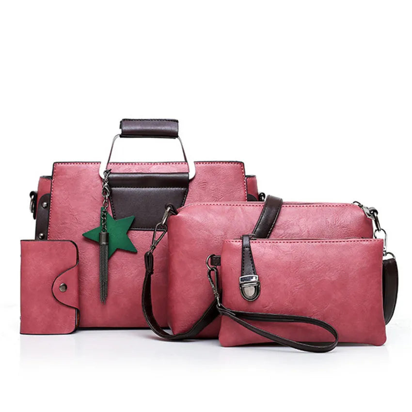 Holor Female Bag Set of 3 Pieces Women Handbags