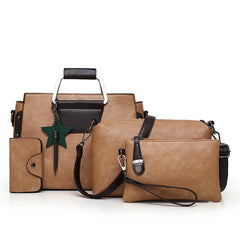 Holor Female Bag Set of 3 Pieces Women Handbags