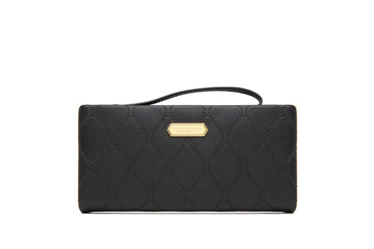 Women's Lingge Long Handbag with Large Capacity