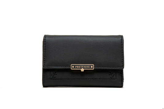 Purity Women's Long Wallet with Buckle Zipper Closure