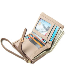 Purity Women's Short Fresh Print Wallet with Buckle