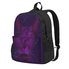 Purple Cat Backpacks Men's Backpacks Bags For Women Back Bag Men's Backpack