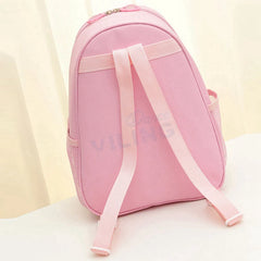 Girls' Ballet Dance Bag Canvas Backpack With Dance Shoes Print
