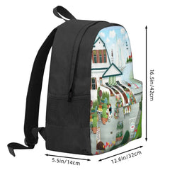 Purr-Fect Blooms Backpacks Men's Backpacks Bags For Women