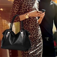 Tassel Motorcycle Bag PU Leather Crossbody Shoulder Bag