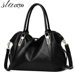 Tassel Motorcycle Bag Crossbody Shoulder PU Leather