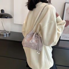 Crystal Rhinestone Shoulder Bag Evening Banquet Clutch Purse