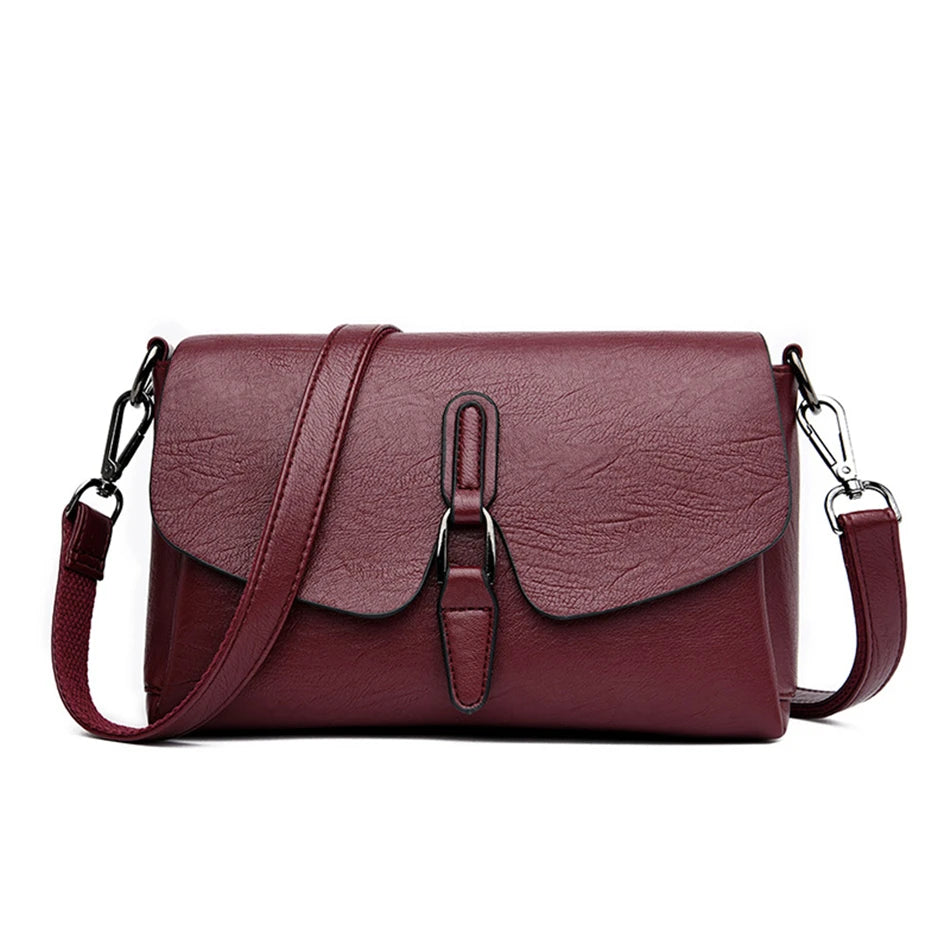Designer Leather Shoulder Messenger Bag for Women Ladies Crossbody Hand Bag