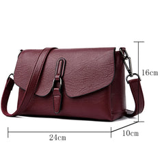 Designer Leather Shoulder Messenger Bag for Women Ladies