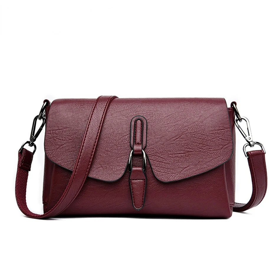 Designer Leather Shoulder Messenger Bag Crossbody Bags for Women Ladies