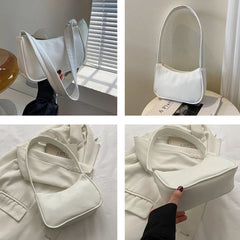 Small Shoulder Bag Women's Single Satchel Bag Bandouliere