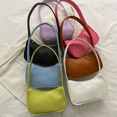 Small Shoulder Bag Women's Single Satchel Bag Bandouliere
