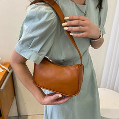 Small Shoulder Bag Women's Single Satchel Bag Bandouliere
