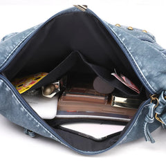 Women's Large Hobo Shoulder Bag Soft Pu Leather Tote Bag