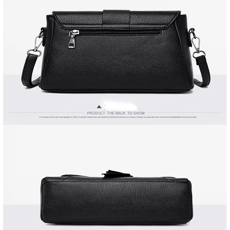 Women's Small Square Bag Belt Buckle Casual Wallet