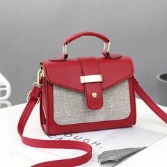 Winter Style Shoulder Bag with Metal Buckle Design, Light