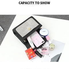 Winter Style Shoulder Bag with Metal Buckle Design, Light