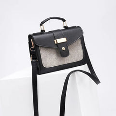 Winter Style Shoulder Bag with Metal Buckle Design, Light