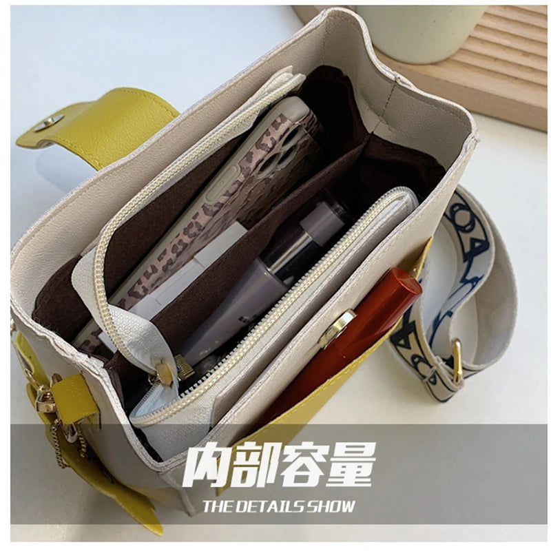 Women's Shoulder Mobile Phone Messenger Bag Tote Casual Texture