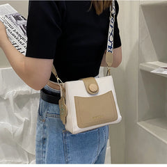 Women's Shoulder Mobile Phone Messenger Bag Tote Casual Texture