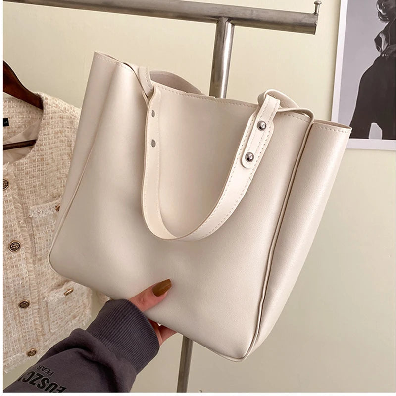 Women's Large-capacity Tote Bucket Bag