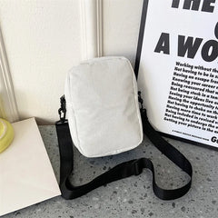 Women's Velvet Square Bag One-shoulder Messenger