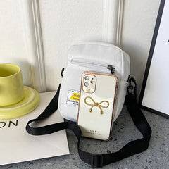 Women's Velvet Square Bag One-shoulder Messenger