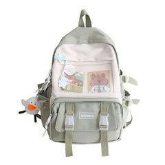 Qiaoduo Girls Backpack Women Large Capacity School Bags for Teens Female