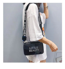 Qiaoduo Mini Women Laser Crossbody Bag PVC Jelly Small Shoulder Bag