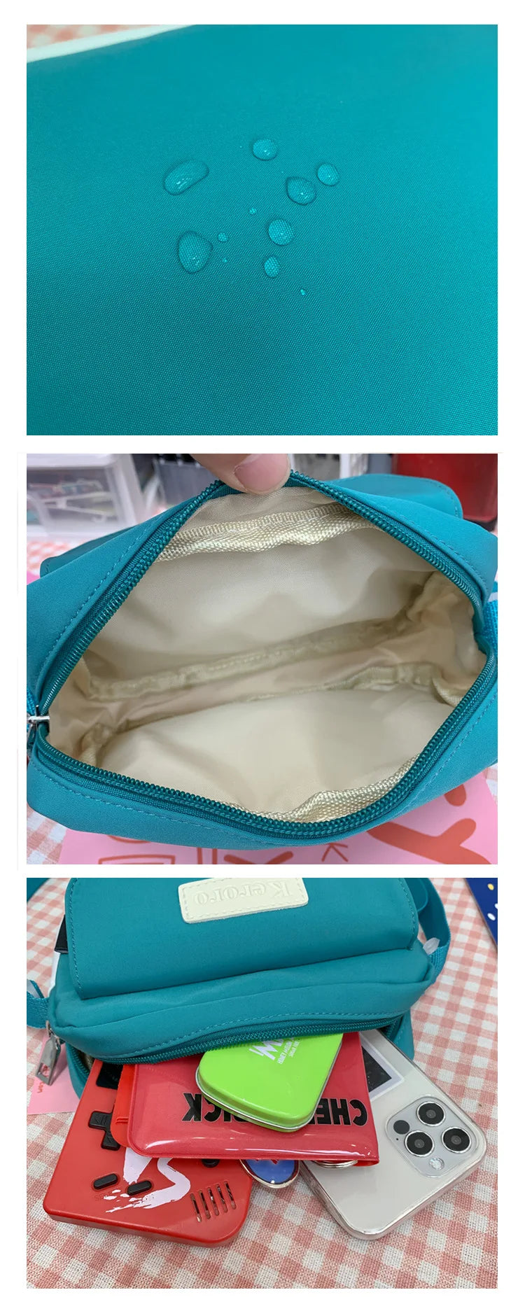 Qiaoduo Small Bag Women Summer Style Canvas Bag Girls Casual Square Bag
