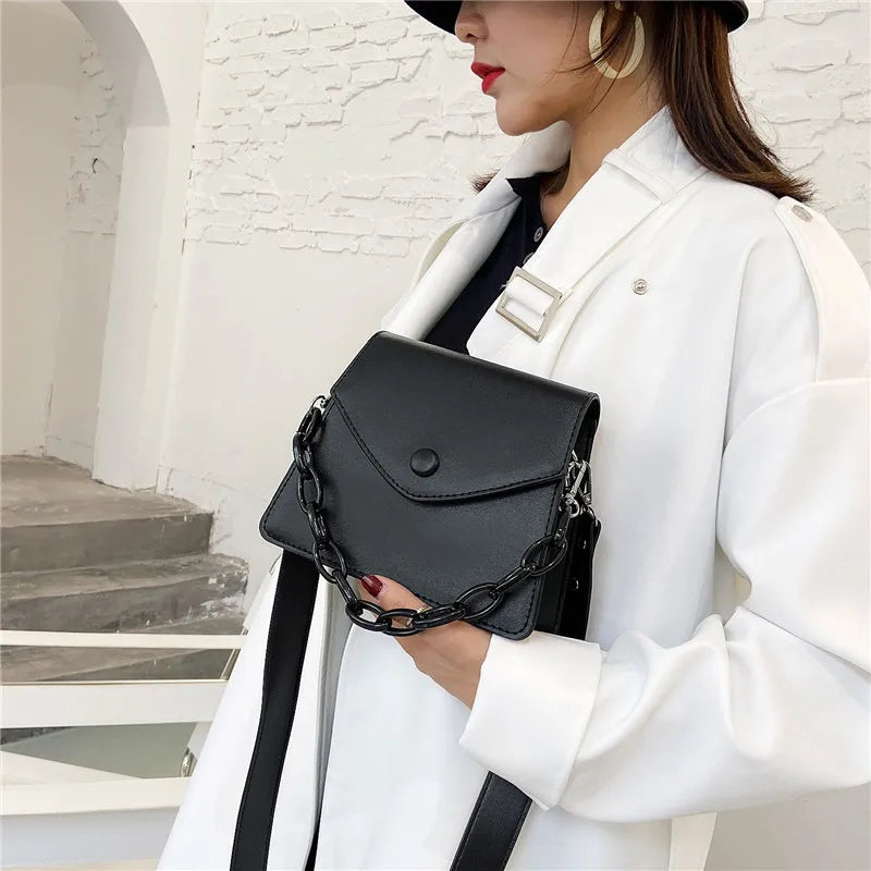 Qiaoduo Small PU Leather Crossbody Bags For Women Shoulder Bag