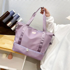 Qiaoduo Travel Bag Women Tote Handbag Waterproof Shoulder Bag