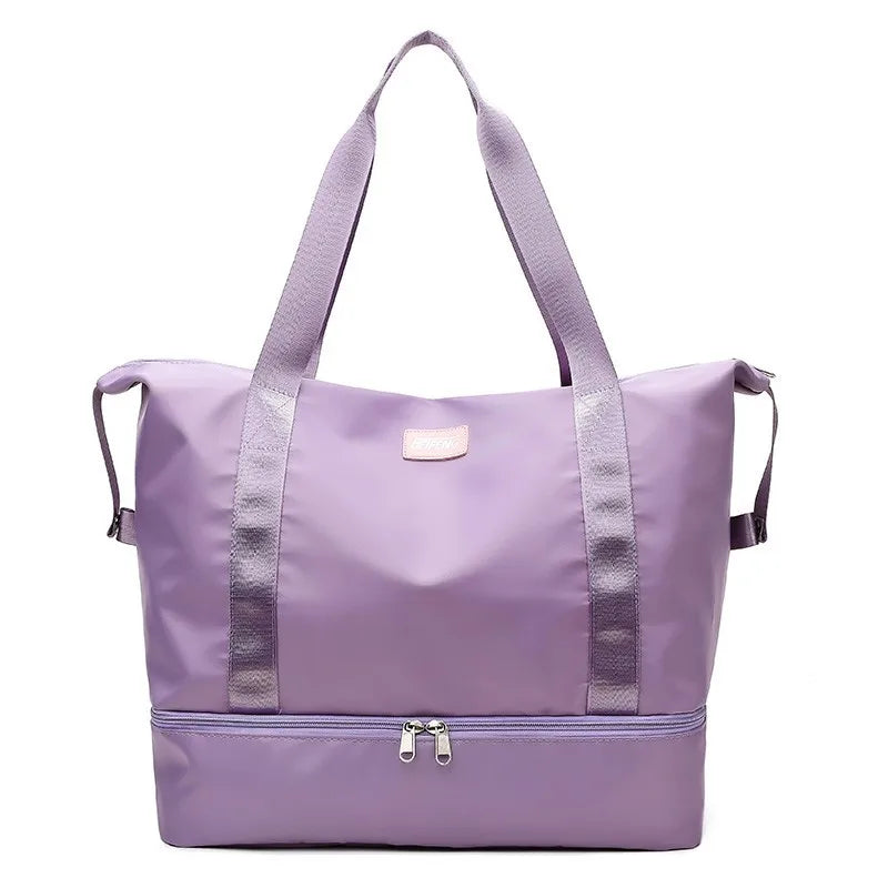 Qiaoduo Travel Bag Women Tote Handbag Waterproof Shoulder Bag