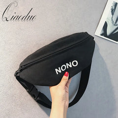 Qiaoduo Waist Bag Fanny Pack Women Belt Bags girl Chest Packs Banana Bags