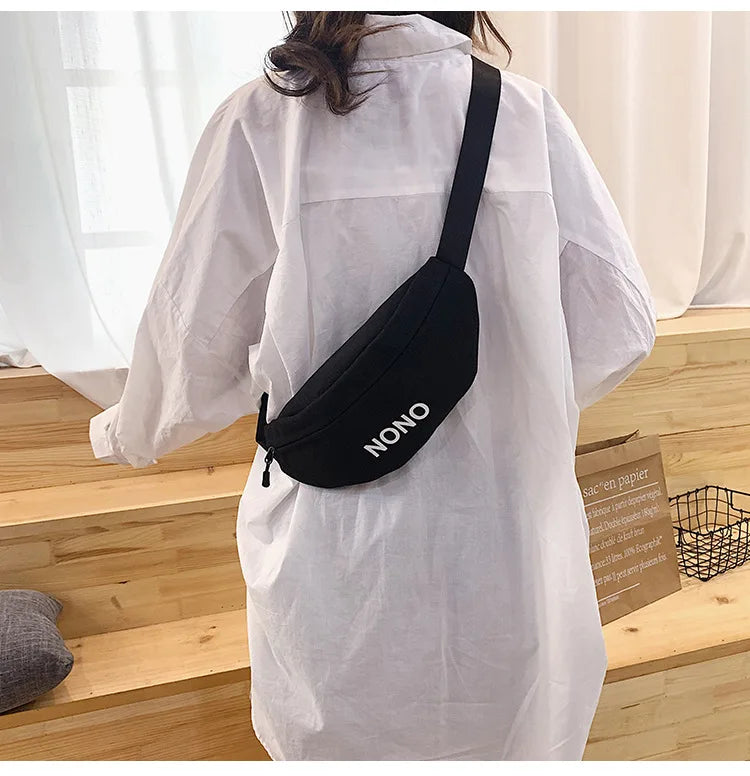 Qiaoduo Waist Bag Fanny Pack Women Belt Bags girl Chest Packs Banana Bags