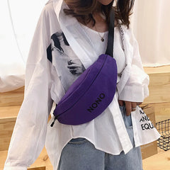 Qiaoduo Waist Bag Fanny Pack Women Belt Bags girl Chest Packs Banana Bags