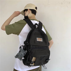 Qiaoduo Waterproof Nylon Women Backpack for Teenage Girl