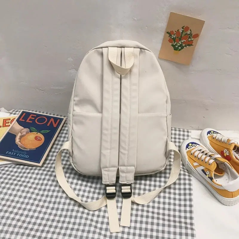 Qiaoduo Women Backpack Anti Theft Laptop Shoulder Bags Teen Girl School bag
