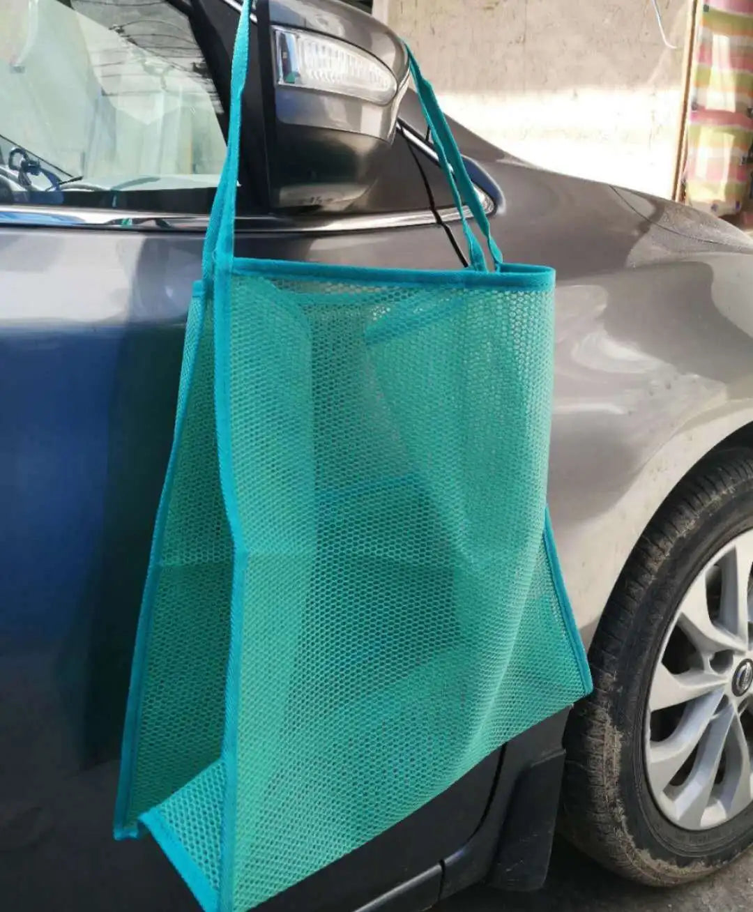 Qiaoduo Ins Wind Mesh Shoulder Bag Lightweight Shopping Beach Bag