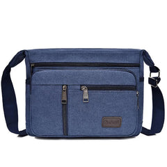 Canvas Male Casual Shoulder Messenger Bag Tablet Tote Satchel