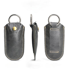 Cow Leather Key Chain for Car Keys Wallet Keys Pouch